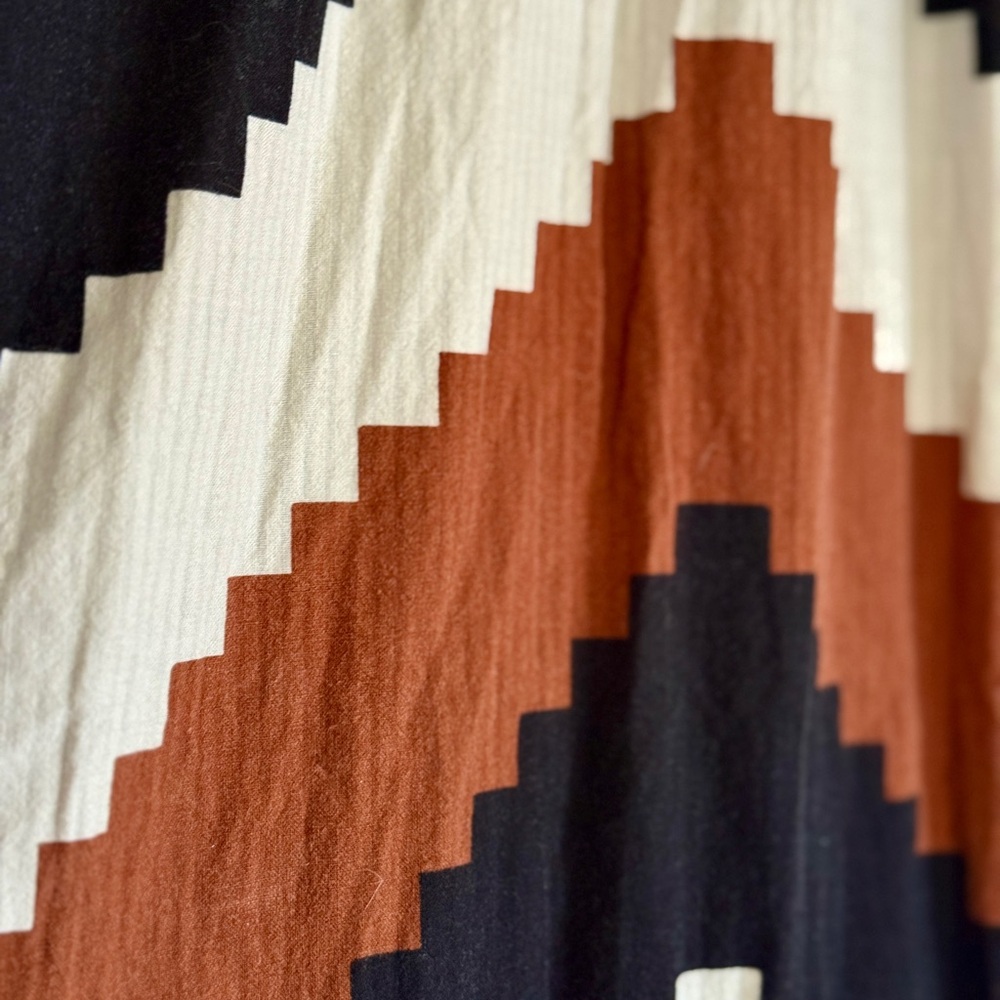 Anthropologie PLENTY by TRACY REESE Halter Maxi Dress - Chevron Size Medium - Picture 5 of 10